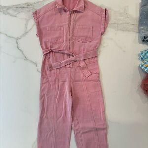 ZARA belted jumpsuit size 6